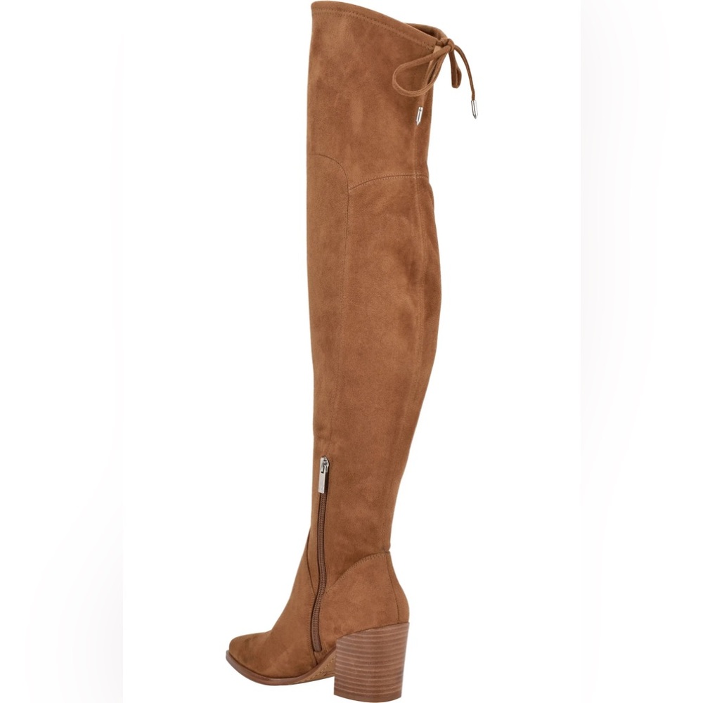 Marc Fisher Comara Cognac Microsuede Point Toe Ov… - image 5